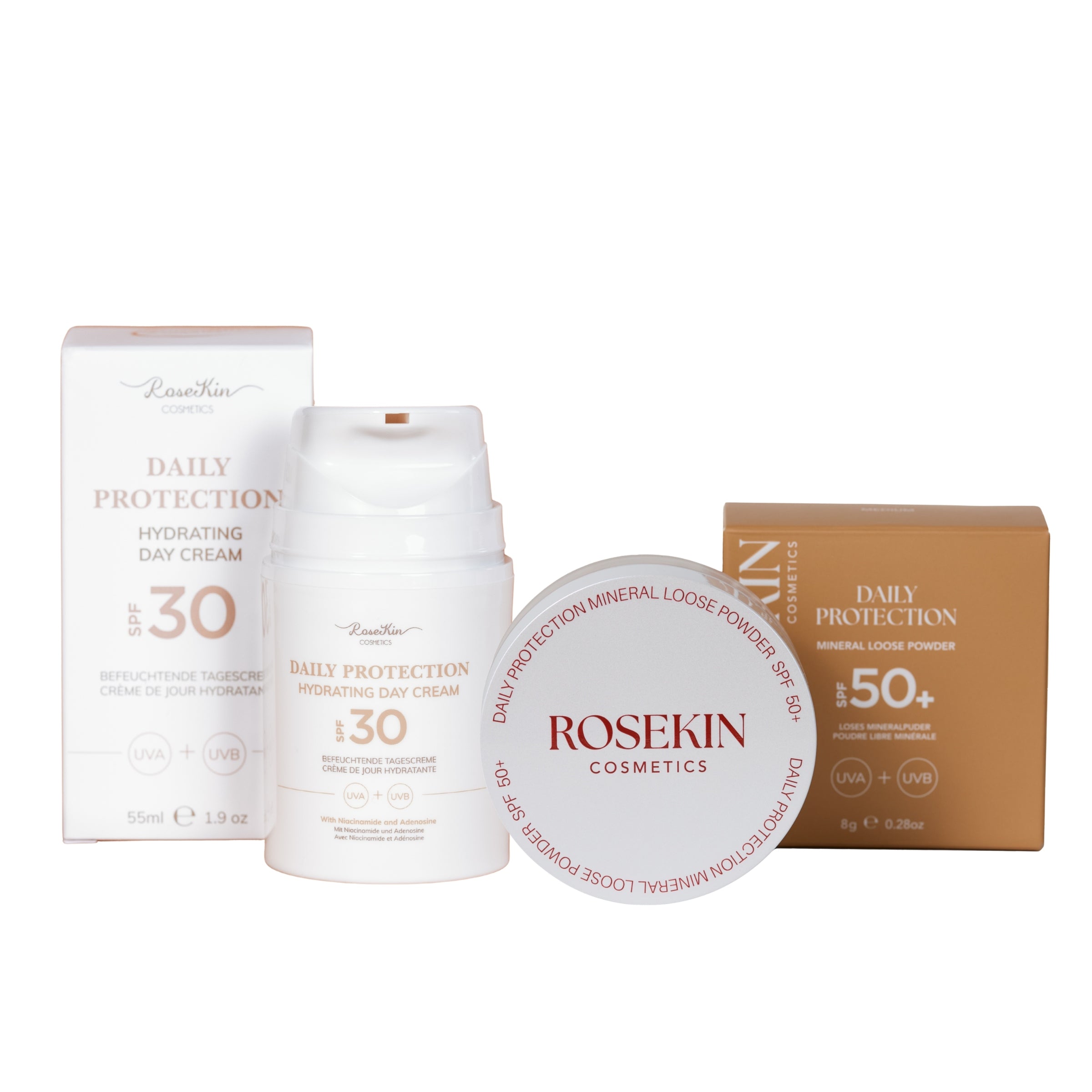 Puder-Sonnenschutz-Set